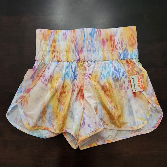 NWT Free People Movement Way Home Cosmo Combo Athletic Shorts Size Medium - Picture 2 of 9